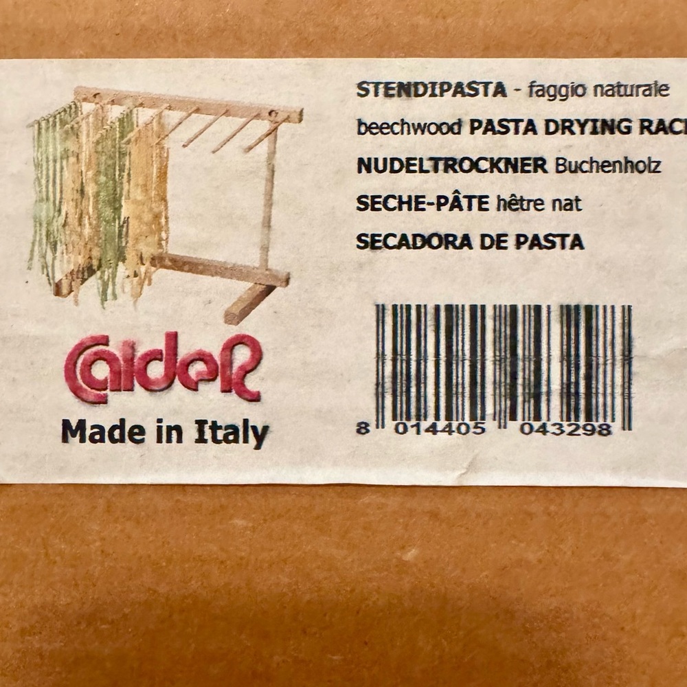 Calder Beechwood Pasta Drying Rack